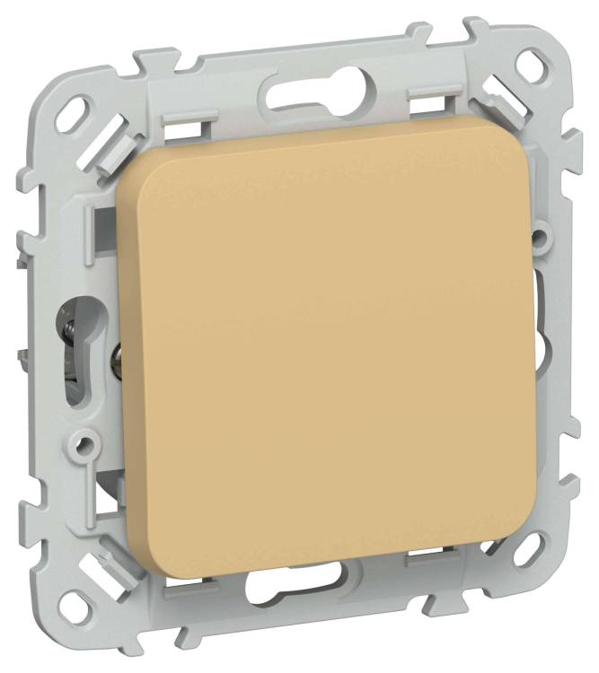 Выключатель 1-клавишный проходной IEK Flite FI-V12-0-10-1-K89 шамуа