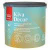 Лак для мебели акрилатный Tikkivala Kiva Decor EP полуматовый 2.7 л