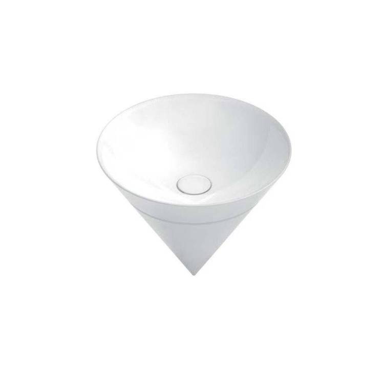 Раковина Kerama Marazzi Cono CO.wbi.44 встраиваемая, 45 см, белая глянцевая