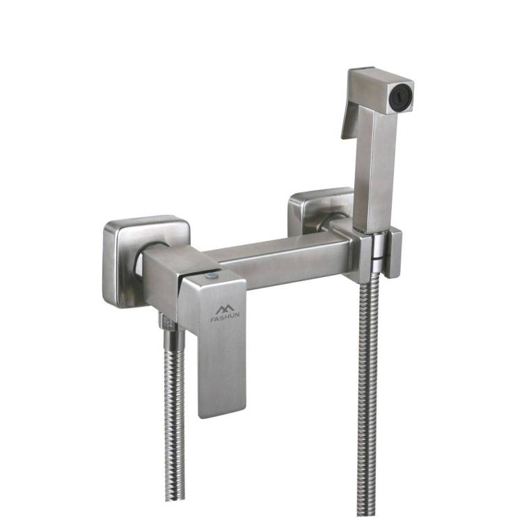 Гигиенический душ Fashun A57504 сатин, со смесителем