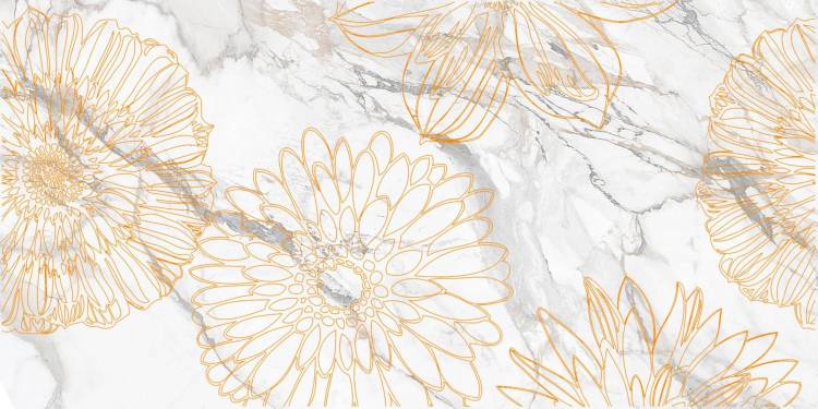 Декор Beryoza Ceramica Briere Flower 2 300x600