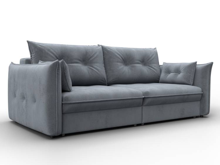 Диван прямой Лига Диванов Лига-100 133656 Серый