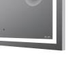 Зеркало AM.PM Gem 80 с LED-подсветкой, часами и косметическим зеркалом фото 9