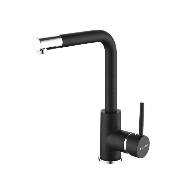 Смеситель для кухни Paulmark Honner Ho212018-BLM черный