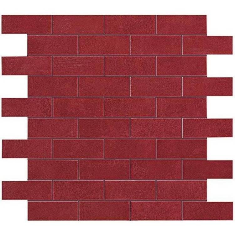 Мозаика Atlas Concorde Boost 9BMQ Red Minibrick (7.5x2.9) 30.5x30.5
