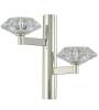 Бра Crystal Lux Rebeca AP2 NICKEL