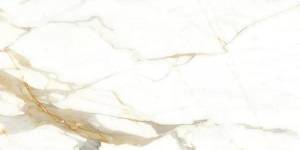 Керамогранит Alma Ceramica Calacatta Oro GFA114CLR04L Белый 57x114