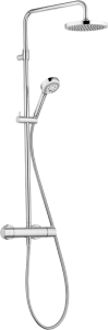 Душевая стойка Kludi Logo Dual Shower System 6809205-00 с термостатом, хром
