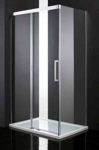 Душевой уголок Cezares PREMIER-SOFT-W-AH-1-120/100-C-Cr-IV профиль хром, стекло прозрачное, 120x100x200