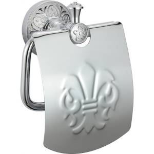 Держатель для туалетной бумаги с крышкой Savol 58а S-005851А хром