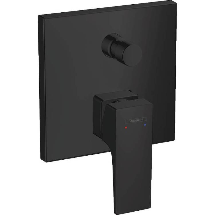 Смеситель для ванны Hansgrohe Metropol 32546670 черный матовый