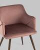 Кресло Stool Group Монарх DC-1502 HLR-44 розовый фото 6