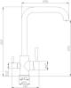 Смеситель для кухни ZorG Steel Hammer SH 715 CR фото 2