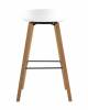 Стул барный Stool Group Libra 8319B WHITE деревян. ножки фото 4