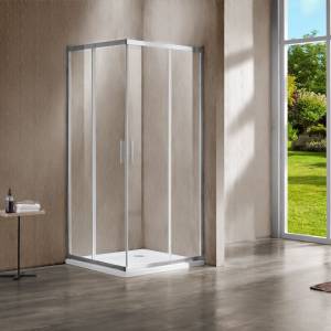 Душевой уголок Vincea Garda VSS-1G1012CL, 1200x1000, хром, стекло прозрачное