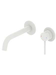 Смеситель для раковины Wonzon & Woghand Stick WW-88869017-MW встраиваемый, белый матовый