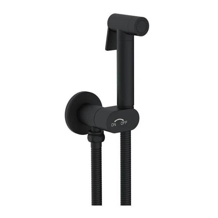 Гигиенический душ RGW Shower Panels 581408210-04 SP-210B, черный, со смесителем