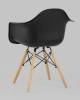Кресло Stool Group Eames W DC-20070801 BLACK черное фото 4