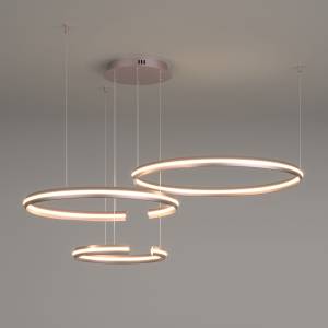 Подвесной светодиодный светильник Eurosvet Gap 90180/3 сатин-никель