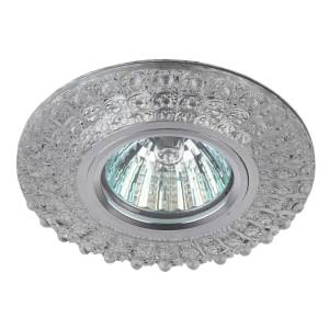 Встраиваемый светильник ЭРА LED с подсветкой DK LD2 SL/BL+WH Б0019200