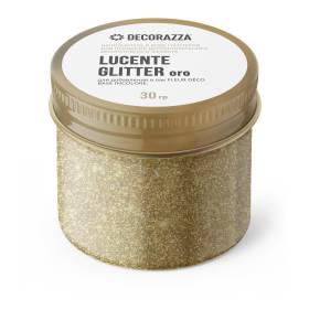 Декоративная добавка Decorazza Lucente Glitter Oro бежевая