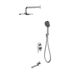 Душевой комплект Berges Nardis 3R 071013 с поворотным изливом, хром