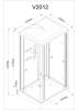 Душевая кабина AvaCan V2012LED 120x90x220 фото 20