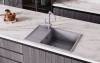 Кухонная мойка Ulgran Quartz Prima 760-05 бетон фото 2