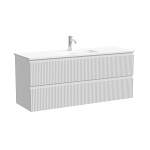 Тумба с раковиной Sancos Snob R Bianco, 120x52