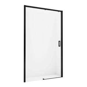 Дверь в нишу NEW TRENDY PRIME BLACK 1/L D-0322A (черный)