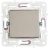 Выключатель 1-клавишный IEK Skandy SK-V17-0-10-K37 шампань фото 4