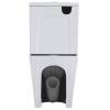 Унитаз компакт Black&White W-7789 7789W Безободковый Белый фото 6