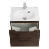 Тумба с раковиной Belbagno Etna ETNA-500-1C-SO-RW-P 49.6x39.2x40 Rovere Moro подвесная с одним выкатным ящиком фото 6