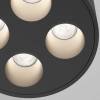 Потолочный светодиодный светильник Elektrostandard Points 25111/LED 7W 4000K черный фото 2