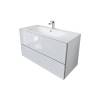 Тумба с раковиной Terminus Vega VEG101002900301OSL белый, 100x62