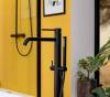 Смеситель для ванны с душем Paffoni Light LIG032NO напольный фото 3