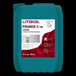 Грунтовка глубокого проникновения Litokol Primer С-M 10 кг