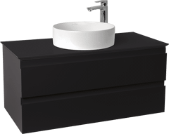 Тумба для комплекта Jacob Delafon Madeleine EB2084-J53 черная матовая