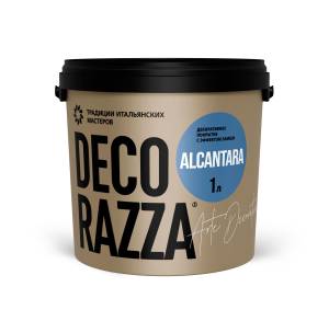Декоративное покрытие Decorazza Alcantara ALC037 зеленая 1 л