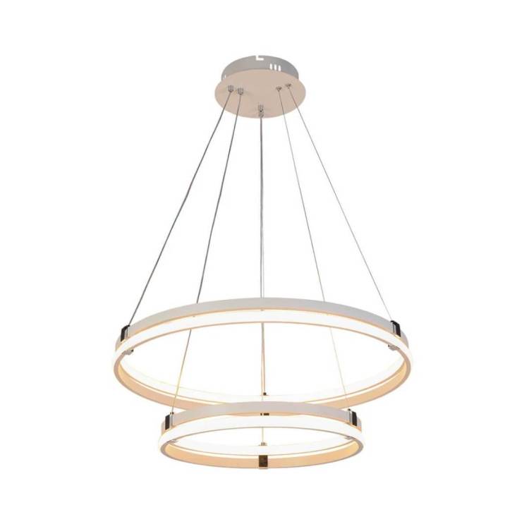 Подвесная люстра Profit Light 6038/2 WHT+CHR