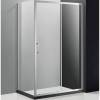 Душевой уголок Cezares Momento MOLVENO-AH-11-160/100-C-Cr-IV профиль хром, стекло прозрачное, 160x100