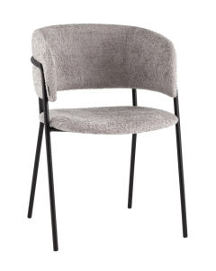 Кресло Stool Group Нэлли AV 486-C82-9005 букле светло-серый