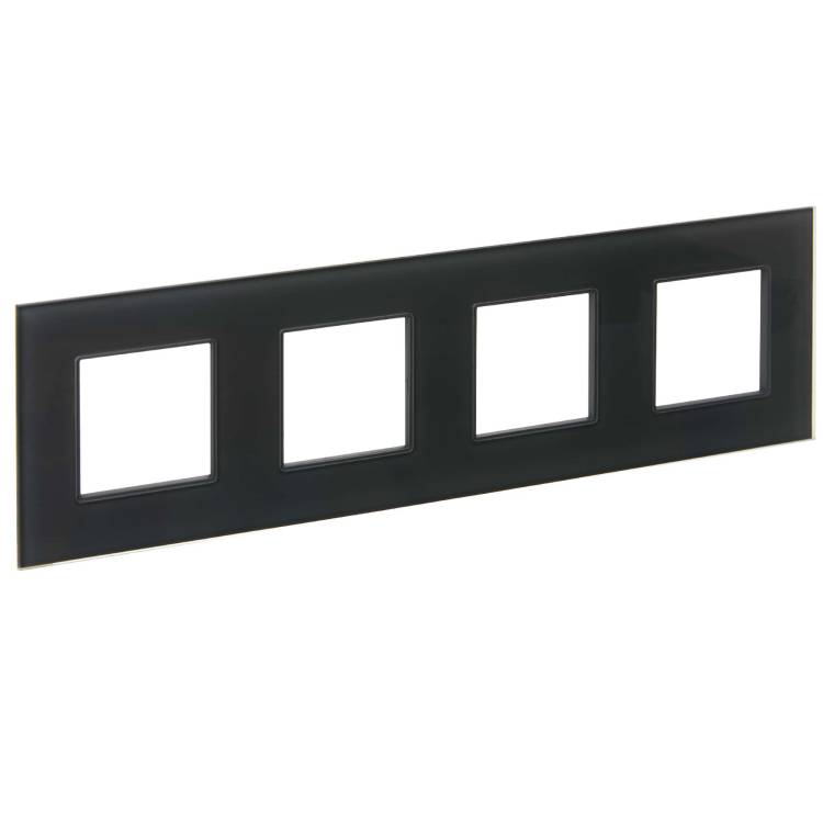 Рамка 4-постовая IEK Skandy SK-M42-G-K53 графит