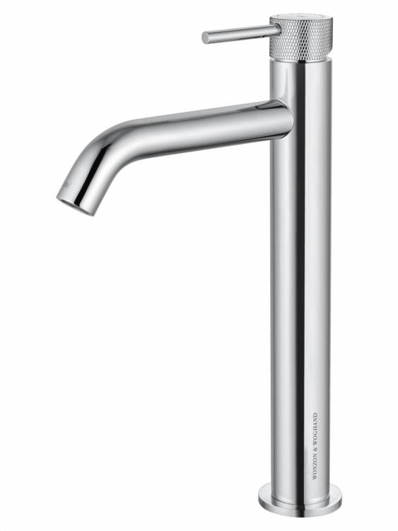 Смеситель для раковины Wonzon & Woghand WW-H1062-CR высокий, хром