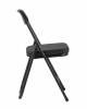Стул складной Stool Group Джон RS04K-BL/BLPVC обивка кожзам черный фото 3
