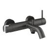 Смеситель для ванны Aqueduto Cano CAN0645 оружейная сталь