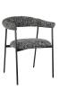 Стул Stool Group Toko DR-1510-A BMG3091G-3 черно-белый