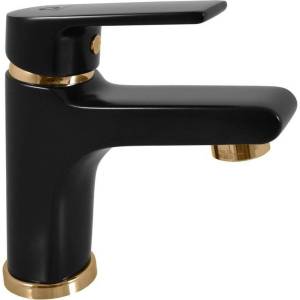 Смеситель для раковины Rav Slezak Colorado CO126.5CMATZ черный матовый, золото