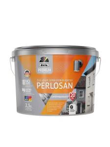 Краска фасадная силиконовая Dufa Premium Perlosan база 1 2.5 л