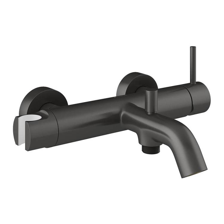 Смеситель для ванны Aqueduto Cano CAN0645 оружейная сталь